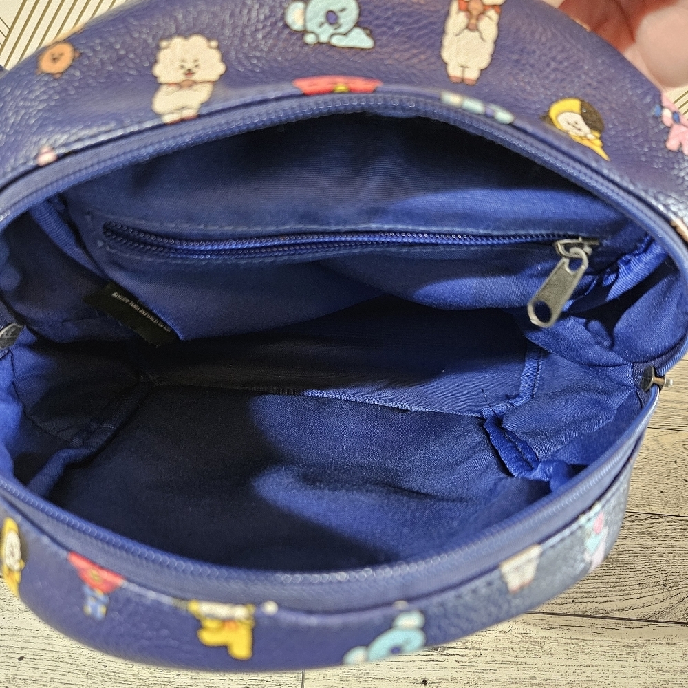 BTS BT21 All Over Print Mini Backpack K-Pop - Picture 12 of 12